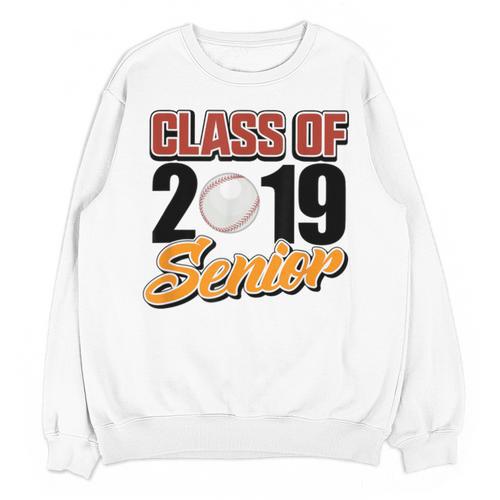 Senior Class Of 2019 Tshirt Graduation School Baseball Unisex Sweatshirt - Best Gift Smart