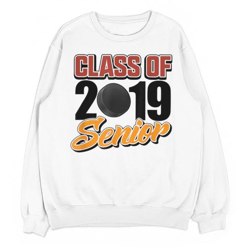 Senior Class Of 2019 Tshirt Graduation Students Hockey Unisex Sweatshirt - Best Gift Smart