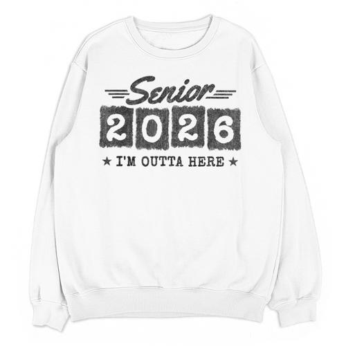 Senior Class Of 2026 Senior Graduation 2026 Senior 2026 Unisex Sweatshirt - Best Gift Smart