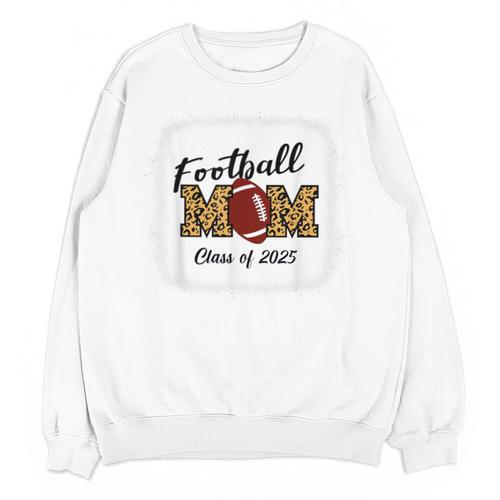 Senior Football Mom Class Of 2025 Graduation Graduate Unisex Sweatshirt - Best Gift Smart