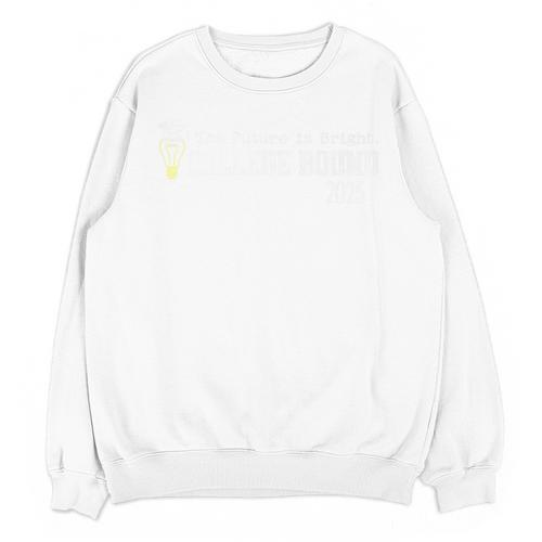 Seniors Graduation 2025 Bright High School Graduate Premium Unisex Sweatshirt - Best Gift Smart