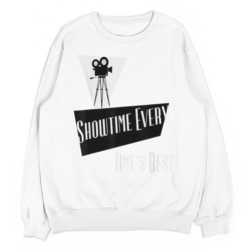 Showtime Every Moment Cinema Nostalgia Film Buff Humor Unisex Sweatshirt - Figerry