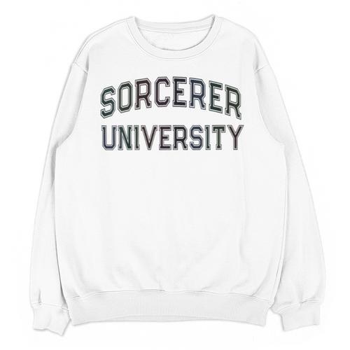Silly Anti Social SORCERER UNIVERSITY Introvert Stay Away Unisex Sweatshirt - Raresse