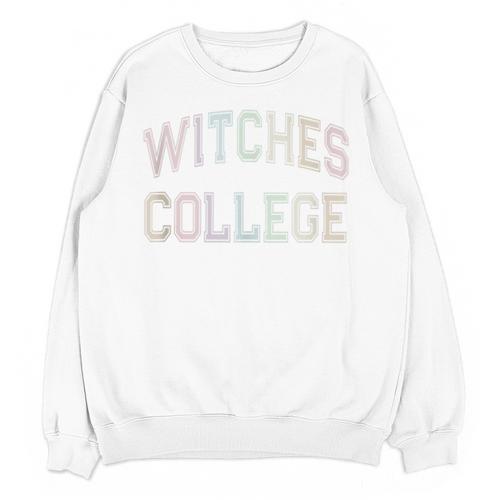 Silly Anti Social WITCHES COLLEGE Introvert Stay Away From Unisex Sweatshirt - Raresse