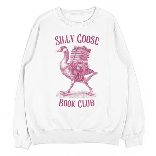 Silly Goose Book Club Unisex Sweatshirt - Bookorys