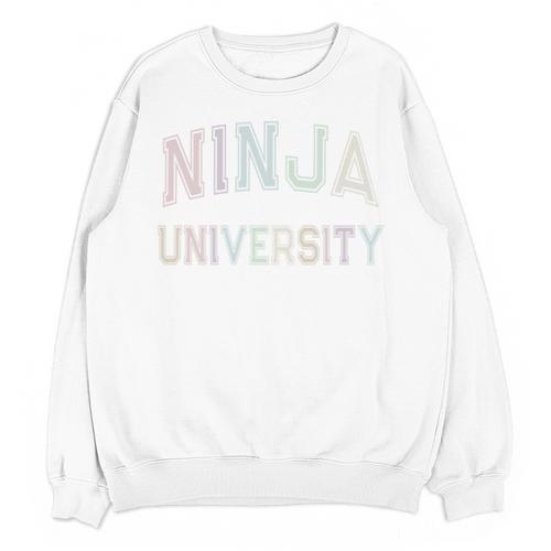 Silly Graduate NINJA UNIVERSITY Stay Away From Me Introvert Unisex Sweatshirt - Raresse