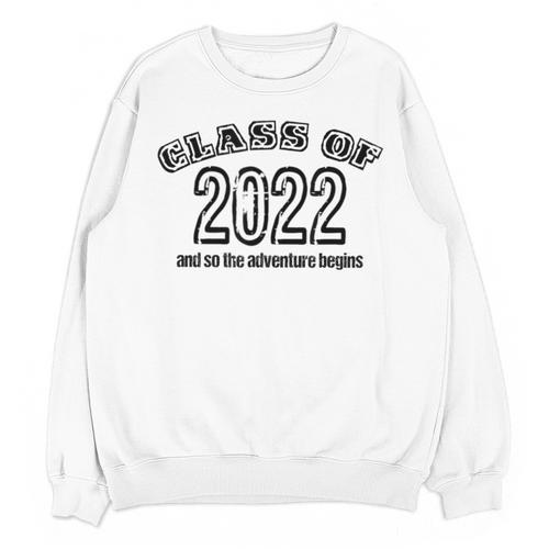 And So The Adventure Begins 2022 Graduation T-Shirt Unisex Sweatshirt - Best Gift Smart