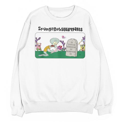 SpongeBob SquarePants In Loving Memory Of Sleeping In Unisex Sweatshirt - Easessy