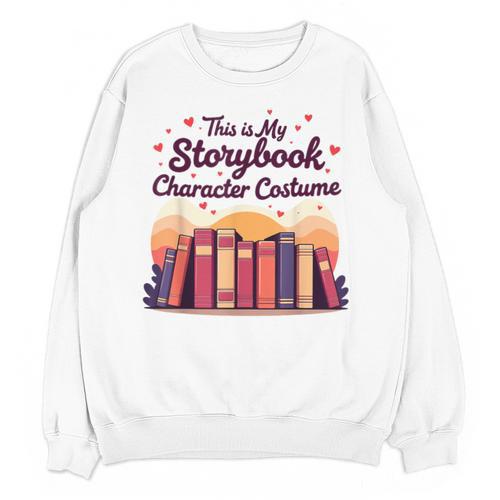 This Is My Storybook Character Costume Unisex Sweatshirt - Bookorys