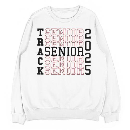 Track Senior Night Track Senior 2025 Graduation 60 Unisex Sweatshirt - Best Gift Smart