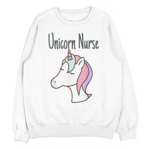 Unicorn RN Graduation T Shirt Nurse Shirts Unisex Sweatshirt - Best Gift Smart