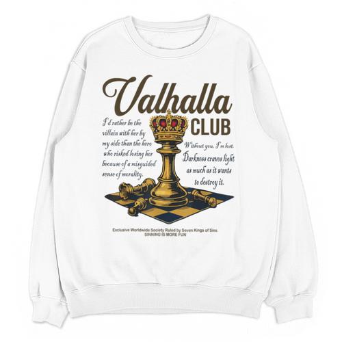 Valhalla Club Vintage Twisted Kings Sin Ana Book Love Alex Unisex Sweatshirt - Bookorys CA