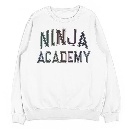 Vintage Don'T Call Me NINJA ACADEMY Introvert Sarcastic Unisex Sweatshirt - Raresse