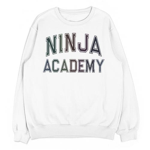 Vintage Don'T Call Me NINJA ACADEMY Introvert Sarcastic Unisex Sweatshirt - Raresse