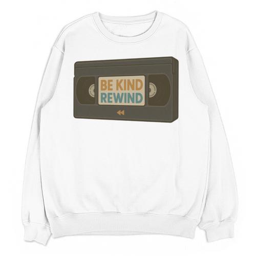 Vintage VHS Tape Humor Retro Nostalgia Graphic Unisex Sweatshirt - Figerry