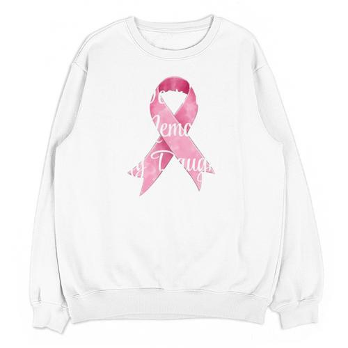 I Wear Pink In Memory Of My Daughter Breast Cancer Awareness Unisex Sweatshirt - Easessy