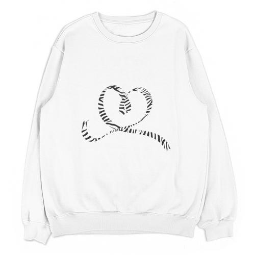 I Wear Zebra In Memory Of My Mom Carcinoid Cancer Awareness Unisex Sweatshirt - Easessy