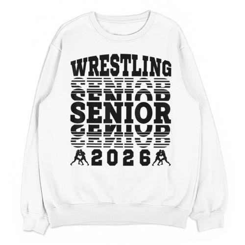 Wrestling Senior 2026 Graduation Unisex Sweatshirt - Best Gift Smart