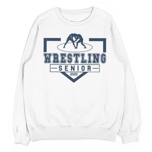Wrestling Senior Night Wrestling Senior 2025 Graduation 66 Unisex Sweatshirt - Best Gift Smart