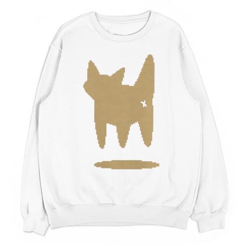 Yk2 Cat With Tomboy Tail 90s Nostalgia Downtown Indie Premium Tri-Blend Unisex Sweatshirt - Figerry