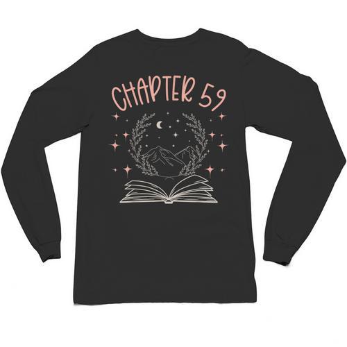 59th Birthday Women Book Lovers Chapter 59 Its My Birthday Unisex Long Sleeve T-Shirt - Bookorys AU