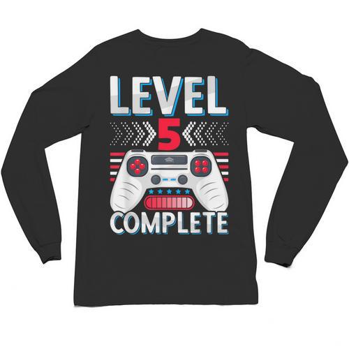 5th Grade Graduation Elementary School Graduate Level 5 Unisex Long Sleeve T-Shirt - Best Gift Smart