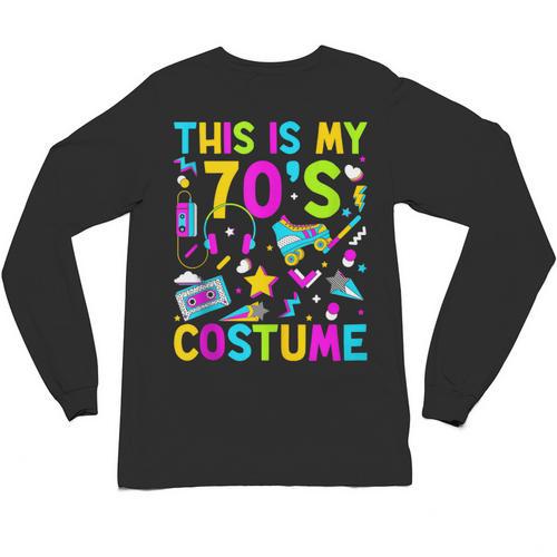This Is My 70's Costume Nostalgia Mixtape Era 1970s Party Unisex Long Sleeve T-Shirt - Figerry