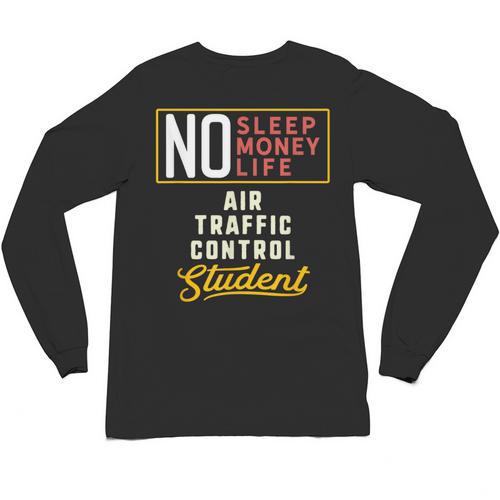 Air Traffic Control Major Student Shirt Graduation Unisex Long Sleeve T-Shirt - Best Gift Smart