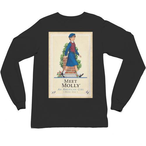 American Girl Meet Molly Book Cover Unisex Long Sleeve T-Shirt - Bookorys UK