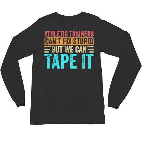 Athletic Trainers Fix Stupid Sports Graduation Vintage Unisex Long Sleeve T-Shirt - Best Gift Smart