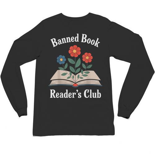 Banned Book Readers Club Unisex Long Sleeve T-Shirt - Bookorys CA