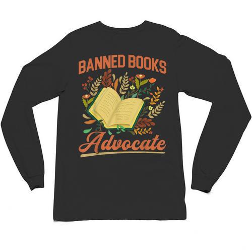 Banned Books Week Read Banned Books Reader Unisex Long Sleeve T-Shirt - Bookorys