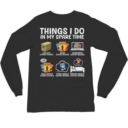 Best Comic Book For Men Women Comic Book Collectors Unisex Long Sleeve T-Shirt - Bookorys CA