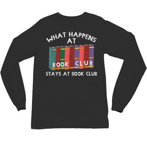 Book Club Read Reading Librarian Men Women Kids Unisex Long Sleeve T-Shirt - Bookorys DE