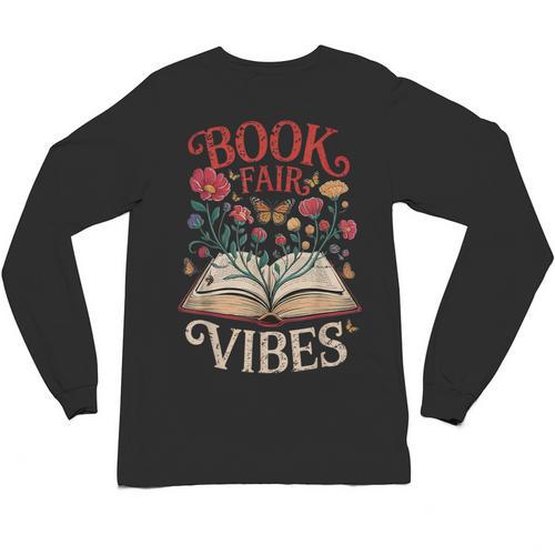Book Fair Vibes Unisex Long Sleeve T-Shirt - Bookorys