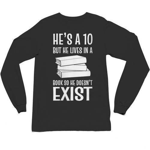 Book Lover Quotes Book Enthusiast Unisex Long Sleeve T-Shirt - Bookorys
