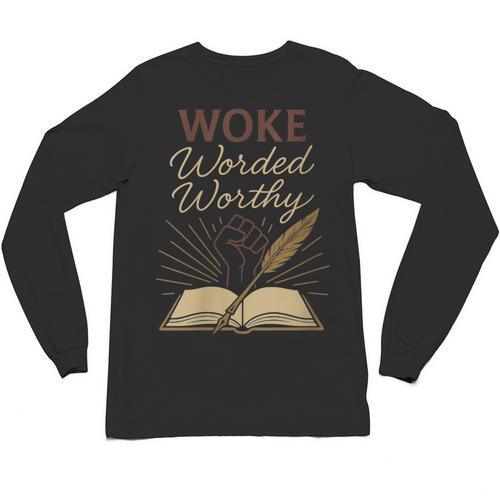 And Booked Afro Literary Pride Book Club Culture Unisex Long Sleeve T-Shirt - Bookorys DE