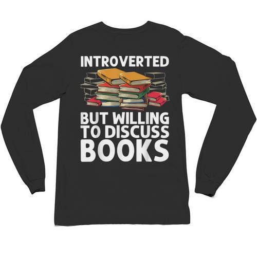 Bookworm Art For Men Women Book Reading Lover Bookish Unisex Long Sleeve T-Shirt - Bookorys