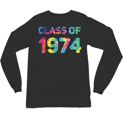 Class Of 1974 School Reunion College Highschool Graduation Unisex Long Sleeve T-Shirt - Best Gift Smart