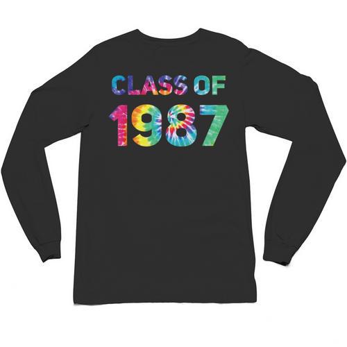 Class Of 1987 School Reunion College Highschool Graduation Unisex Long Sleeve T-Shirt - Best Gift Smart