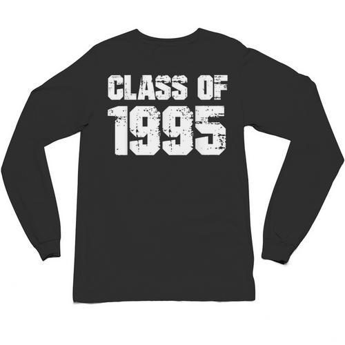 Class Of 1995 High School College Graduation Reunion T-Shirt Unisex Long Sleeve T-Shirt - Best Gift Smart