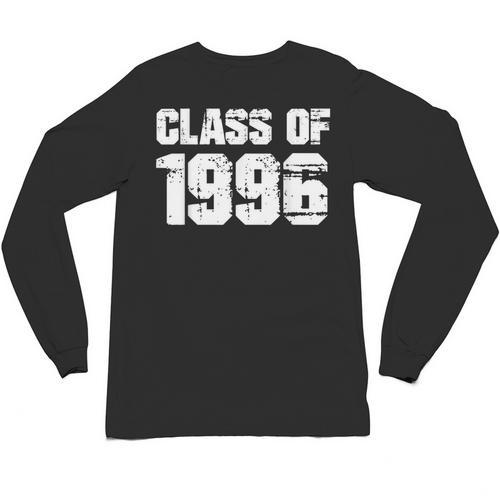Class Of 1996 High School College Graduation Reunion Unisex Long Sleeve T-Shirt - Best Gift Smart