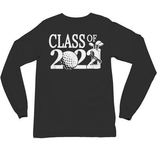 Class Of 2022 Graduation Senior Golf Golfer Player Unisex Long Sleeve T-Shirt - Best Gift Smart