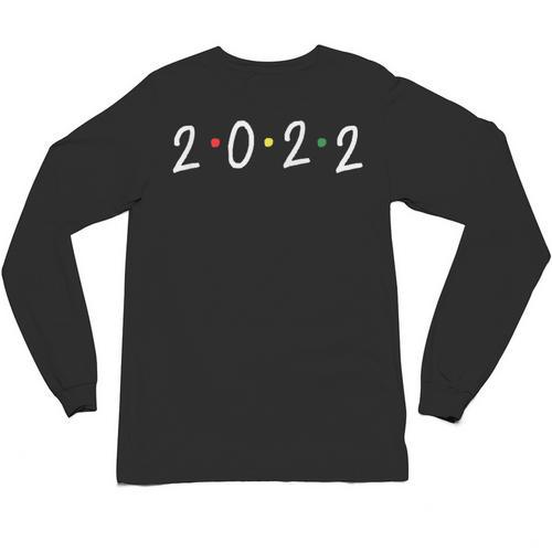Class Of 2022 Senior Cute Dot Graphic Girl Graduation Unisex Long Sleeve T-Shirt - Best Gift Smart