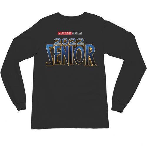 Class Of 2022 Senior Retro Movie Marvelous Graduation Grad Unisex Long Sleeve T-Shirt - Best Gift Smart