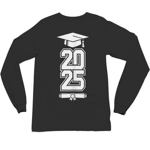Class Of 2025 Done Graduation For Him Her Women Men Unisex Long Sleeve T-Shirt - Best Gift Smart