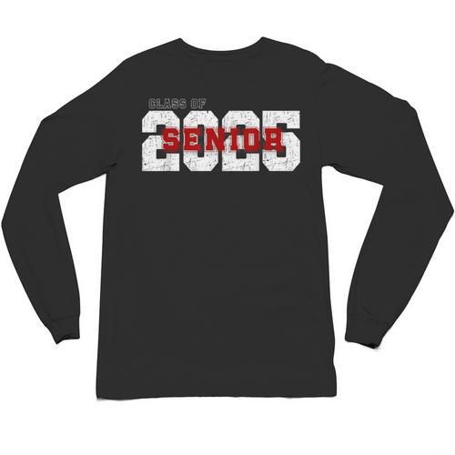 Class Of 2025 Senior Graduation 2025 And Red Unisex Long Sleeve T-Shirt - Best Gift Smart