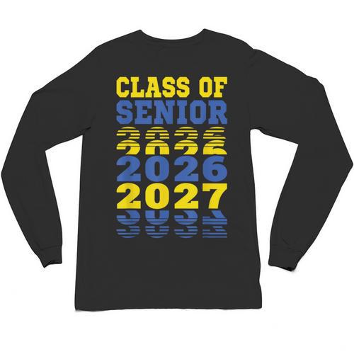 Class Of 2026 2027 Senior Graduation Students Unisex Long Sleeve T-Shirt - Best Gift Smart