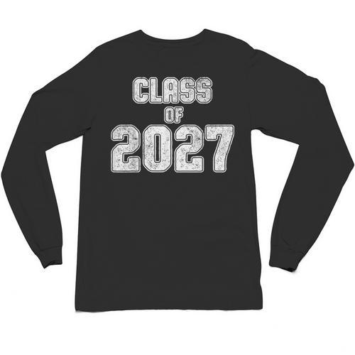 Class Of 2027 Shirt Senior Graduation 2027 Unisex Long Sleeve T-Shirt - Best Gift Smart