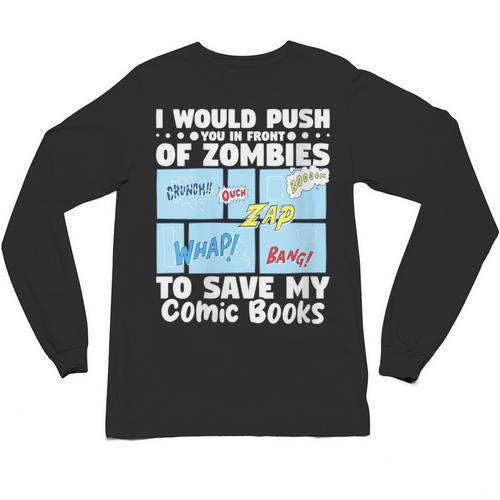 Comics Collecting Book Collector Guide Comics Lover Unisex Long Sleeve T-Shirt - Bookorys